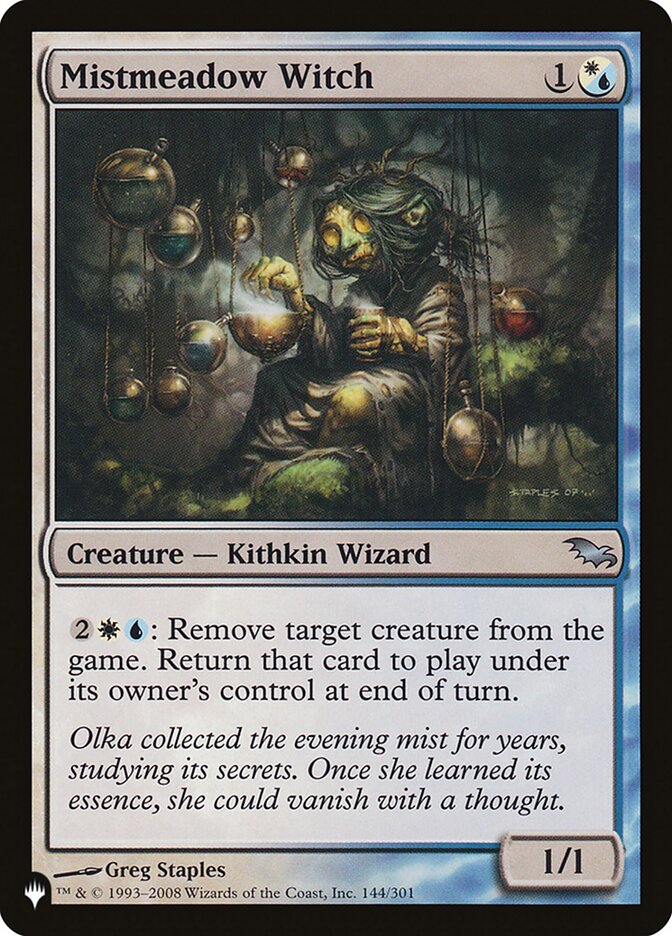 Mistmeadow Witch [The List] | Jomio and Rueliete's Cards and Comics