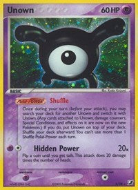 Unown (X) (X/28) [EX: Unseen Forces] | Jomio and Rueliete's Cards and Comics