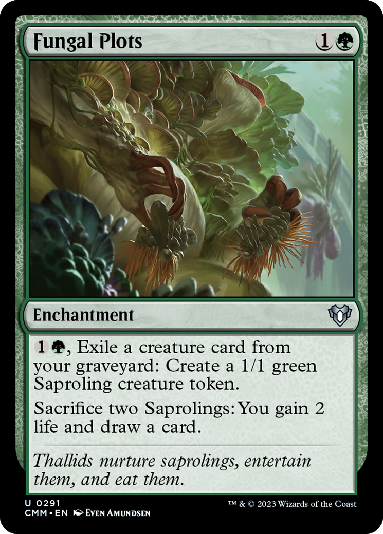 Fungal Plots [Commander Masters] | Jomio and Rueliete's Cards and Comics