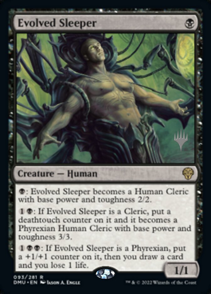 Evolved Sleeper (Promo Pack) [Dominaria United Promos] | Jomio and Rueliete's Cards and Comics
