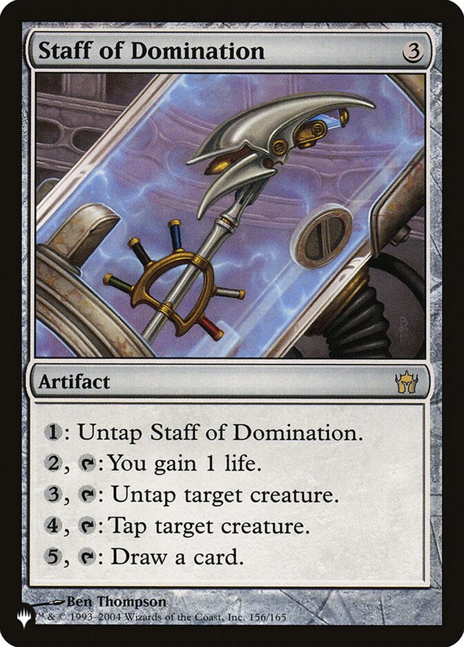 Staff of Domination [The List] | Jomio and Rueliete's Cards and Comics