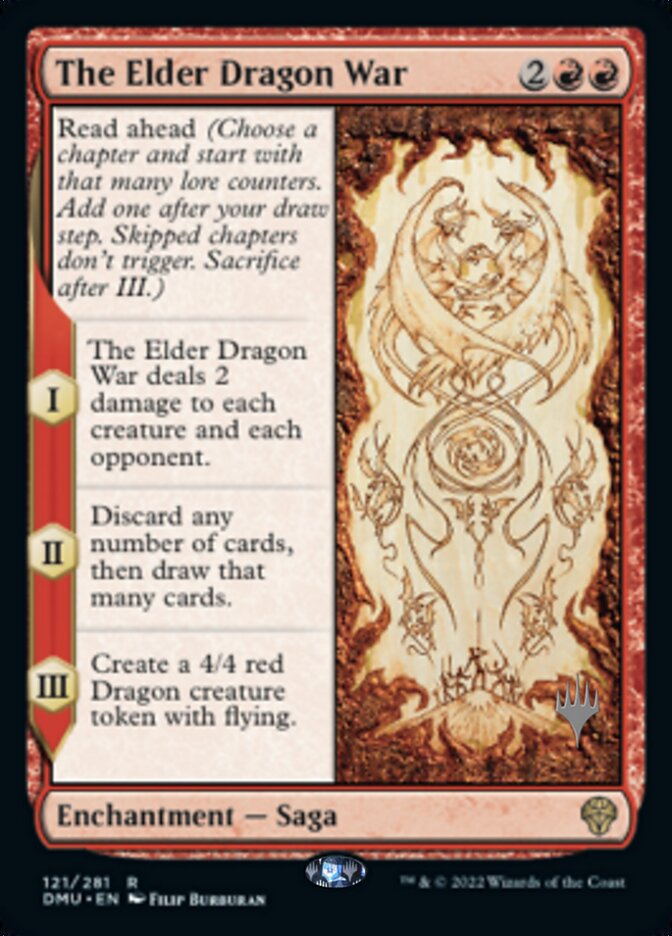 The Elder Dragon War (Promo Pack) [Dominaria United Promos] | Jomio and Rueliete's Cards and Comics