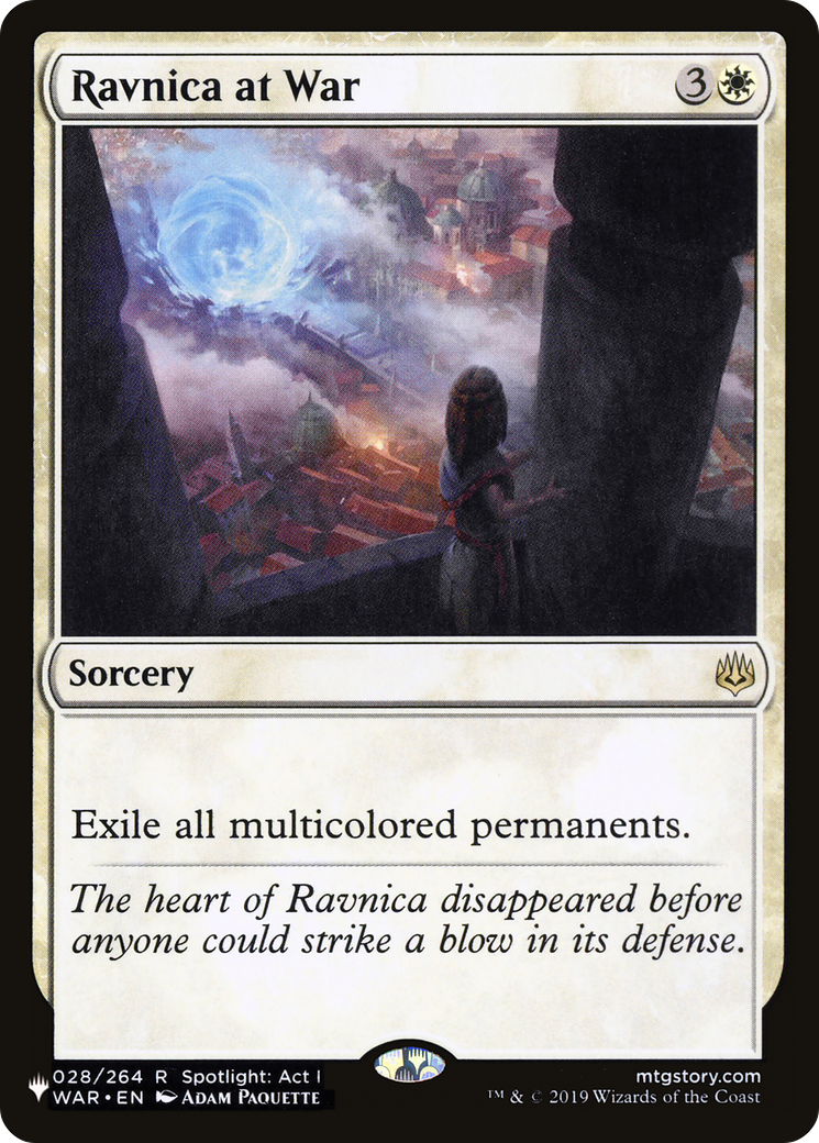 Ravnica at War [The List] | Jomio and Rueliete's Cards and Comics