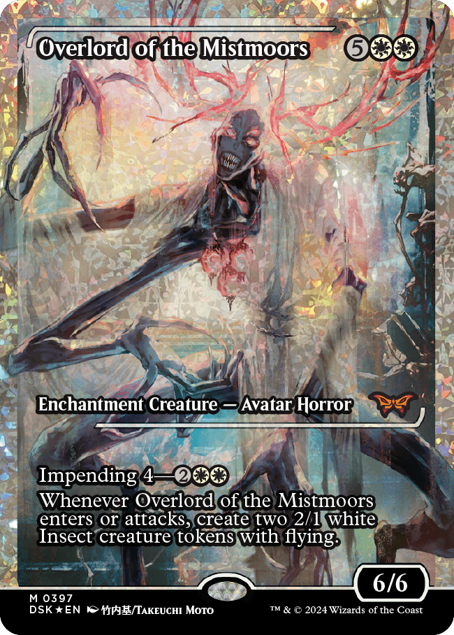 Overlord of the Mistmoors (Japan Showcase Fracture Foil) [Duskmourn: House of Horror] | Jomio and Rueliete's Cards and Comics
