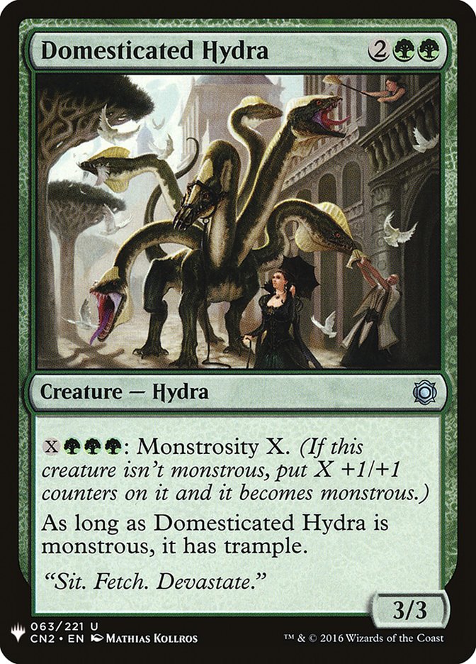 Domesticated Hydra [Mystery Booster] | Jomio and Rueliete's Cards and Comics