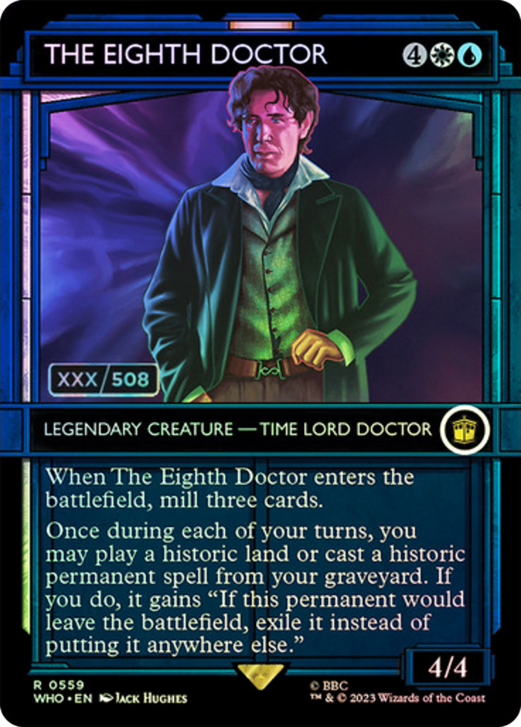 The Eighth Doctor (Serial Numbered) [Doctor Who] | Jomio and Rueliete's Cards and Comics