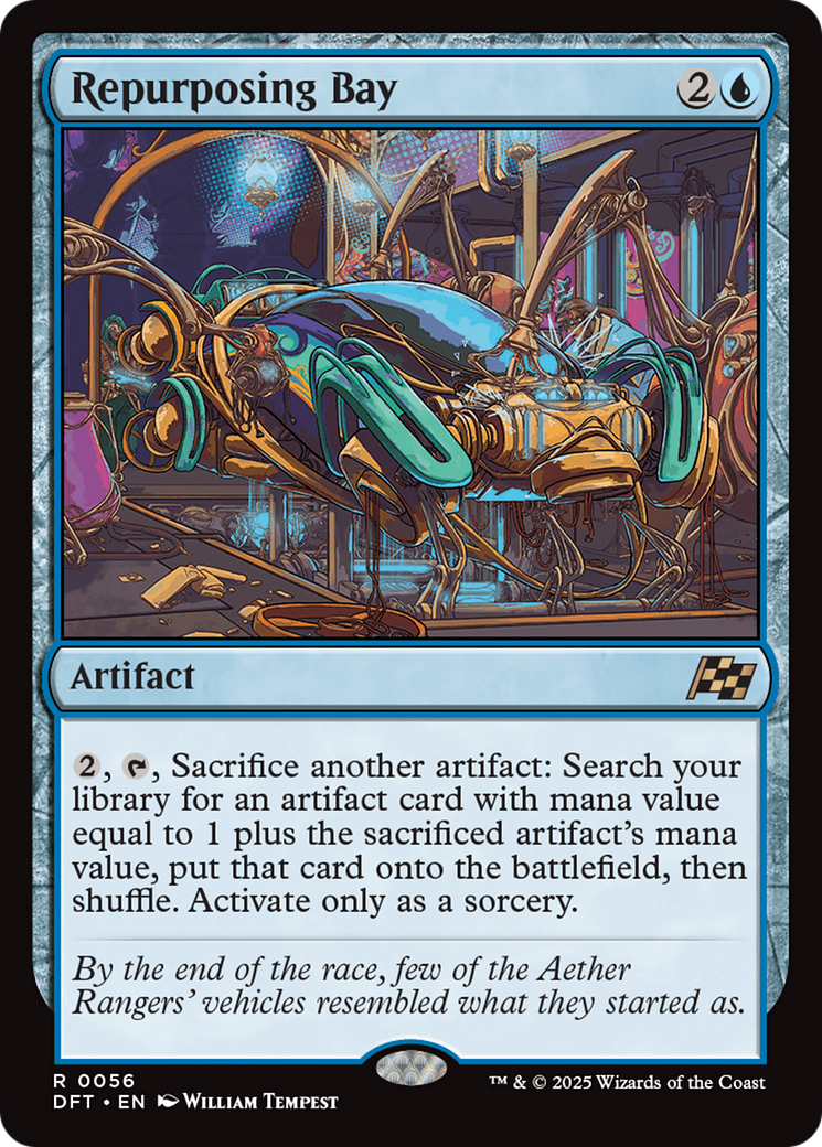 Repurposing Bay [Aetherdrift] | Jomio and Rueliete's Cards and Comics