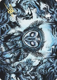 Vega, the Watcher Art Card (Gold-Stamped Signature) [Kaldheim Art Series] | Jomio and Rueliete's Cards and Comics