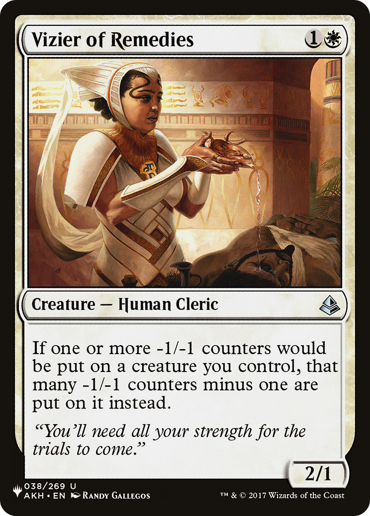 Vizier of Remedies [The List] | Jomio and Rueliete's Cards and Comics