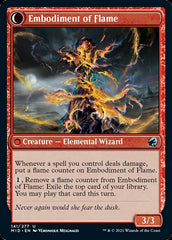 Flame Channeler // Embodiment of Flame [Innistrad: Midnight Hunt] | Jomio and Rueliete's Cards and Comics