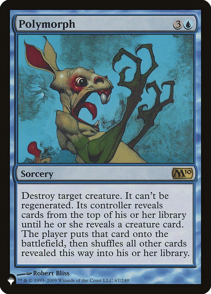 Polymorph [The List] | Jomio and Rueliete's Cards and Comics