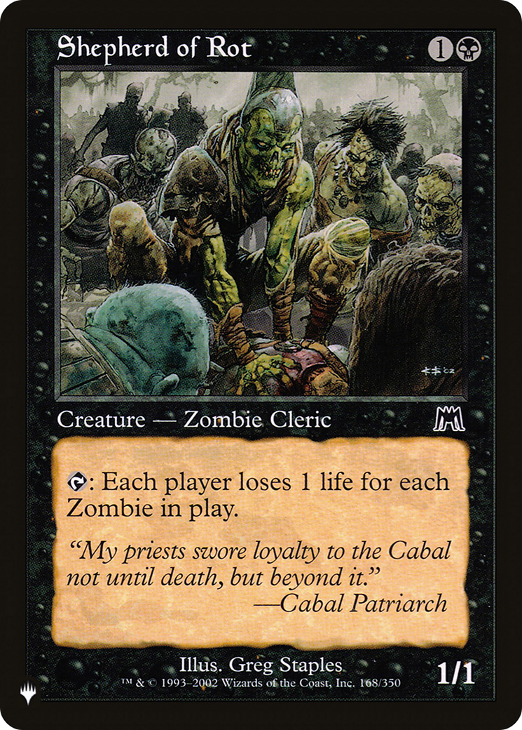 Shepherd of Rot [The List] | Jomio and Rueliete's Cards and Comics