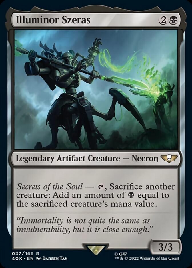 Illuminor Szeras (Surge Foil) [Warhammer 40,000] | Jomio and Rueliete's Cards and Comics