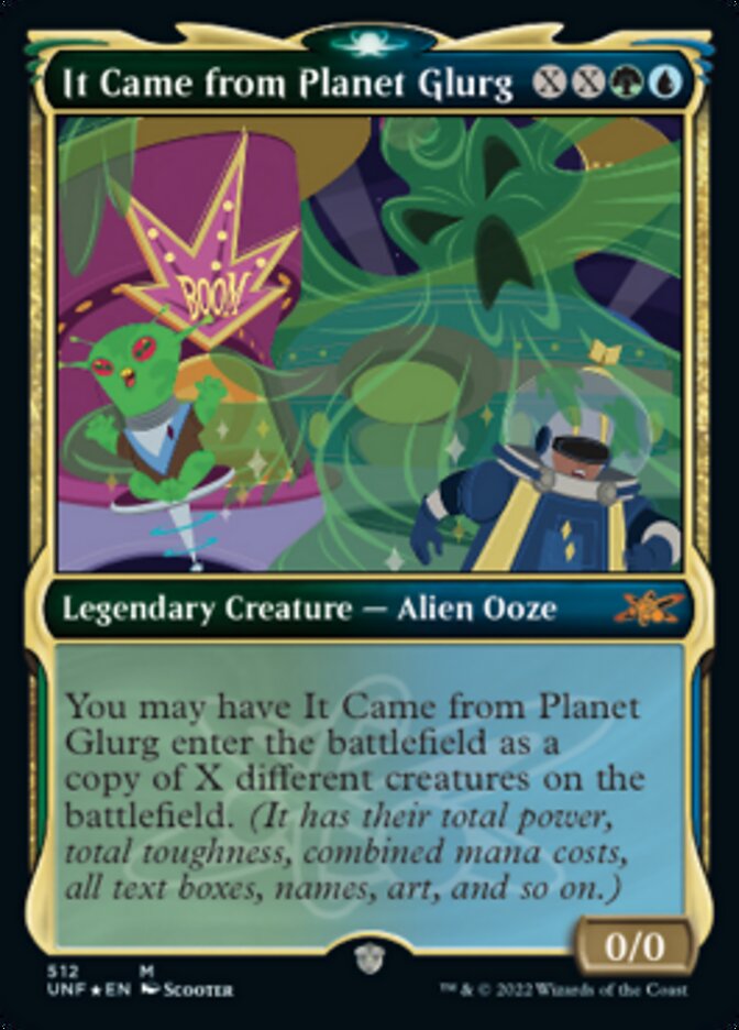 It Came from Planet Glurg (Showcase) (Galaxy Foil) [Unfinity] | Jomio and Rueliete's Cards and Comics