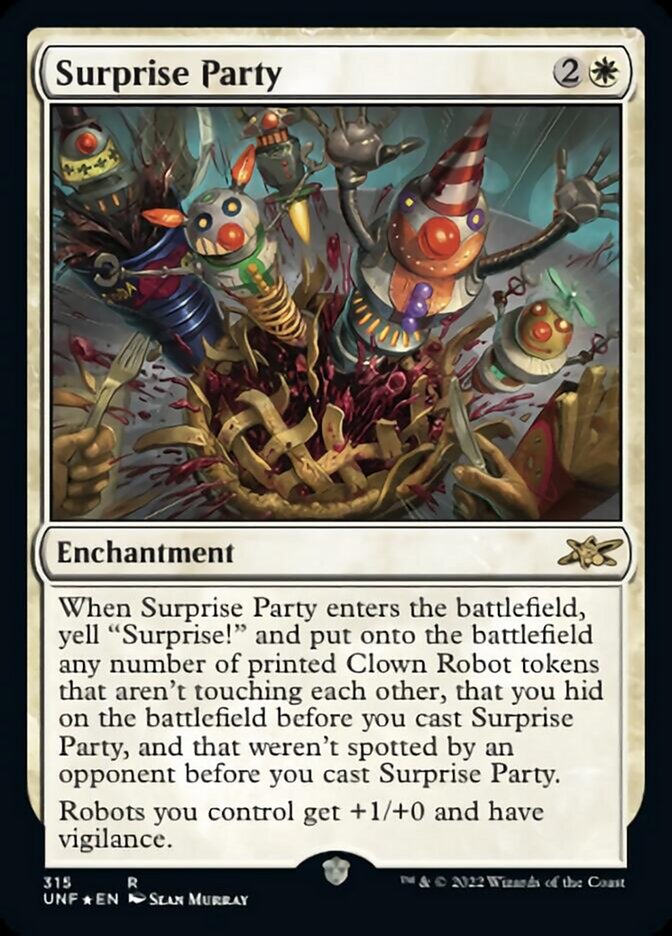 Surprise Party (Galaxy Foil) [Unfinity] | Jomio and Rueliete's Cards and Comics