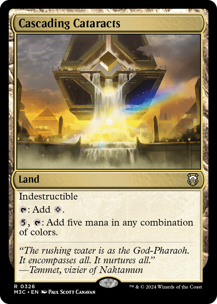 Cascading Cataracts (Ripple Foil) [Modern Horizons 3 Commander] | Jomio and Rueliete's Cards and Comics