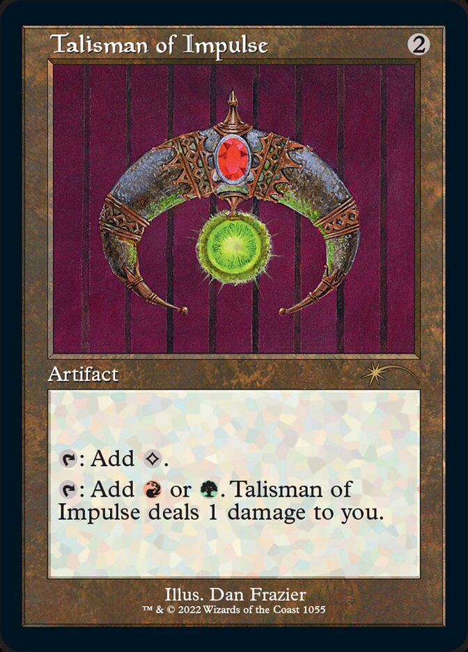 Talisman of Impulse [Secret Lair Drop Series] | Jomio and Rueliete's Cards and Comics