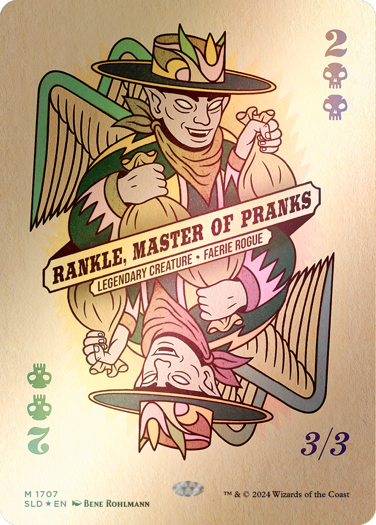 Rankle, Master of Pranks (Rainbow Foil) [Secret Lair Drop Series] | Jomio and Rueliete's Cards and Comics