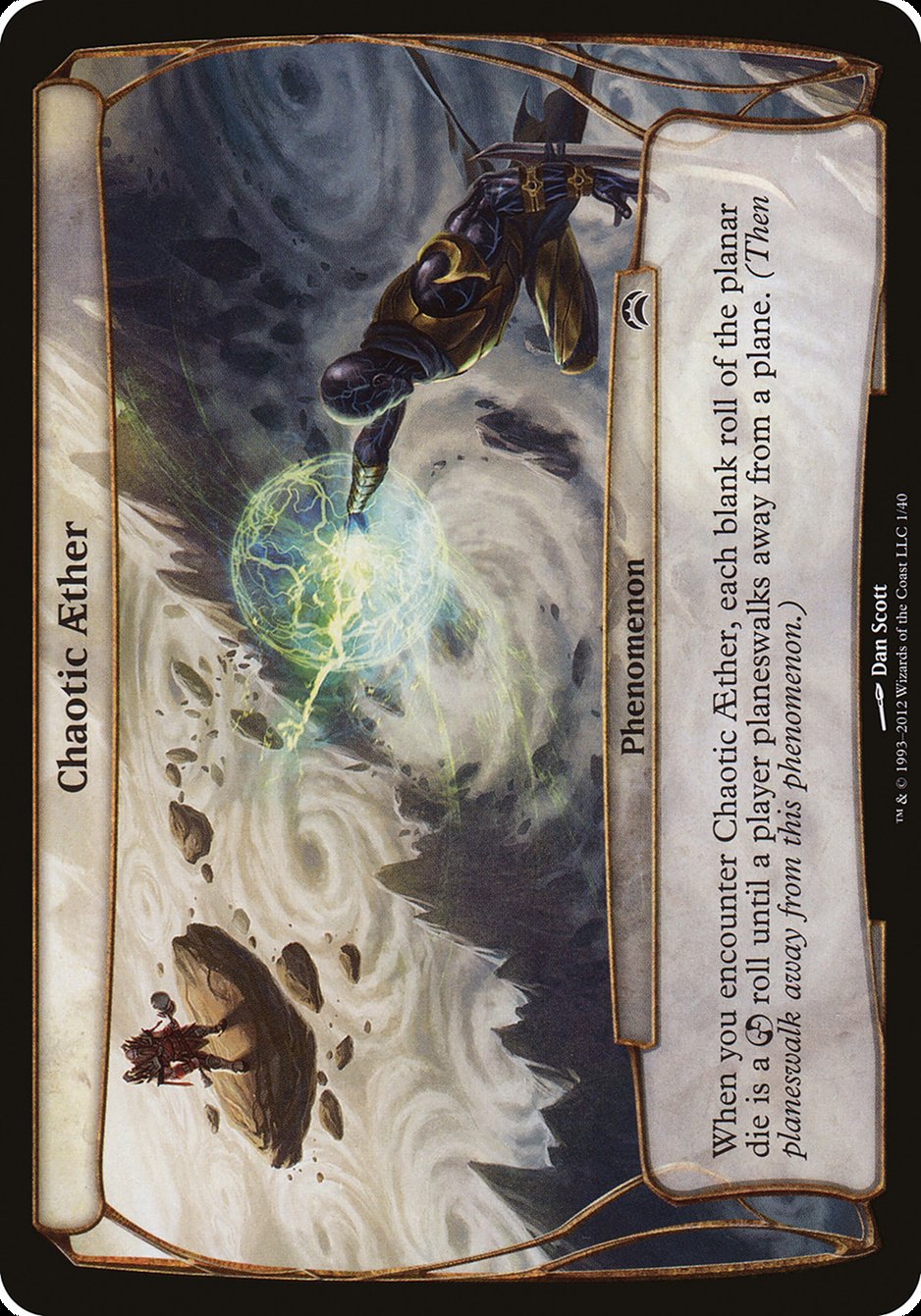 Chaotic Aether (Planes) [Planechase 2012 Planes] | Jomio and Rueliete's Cards and Comics