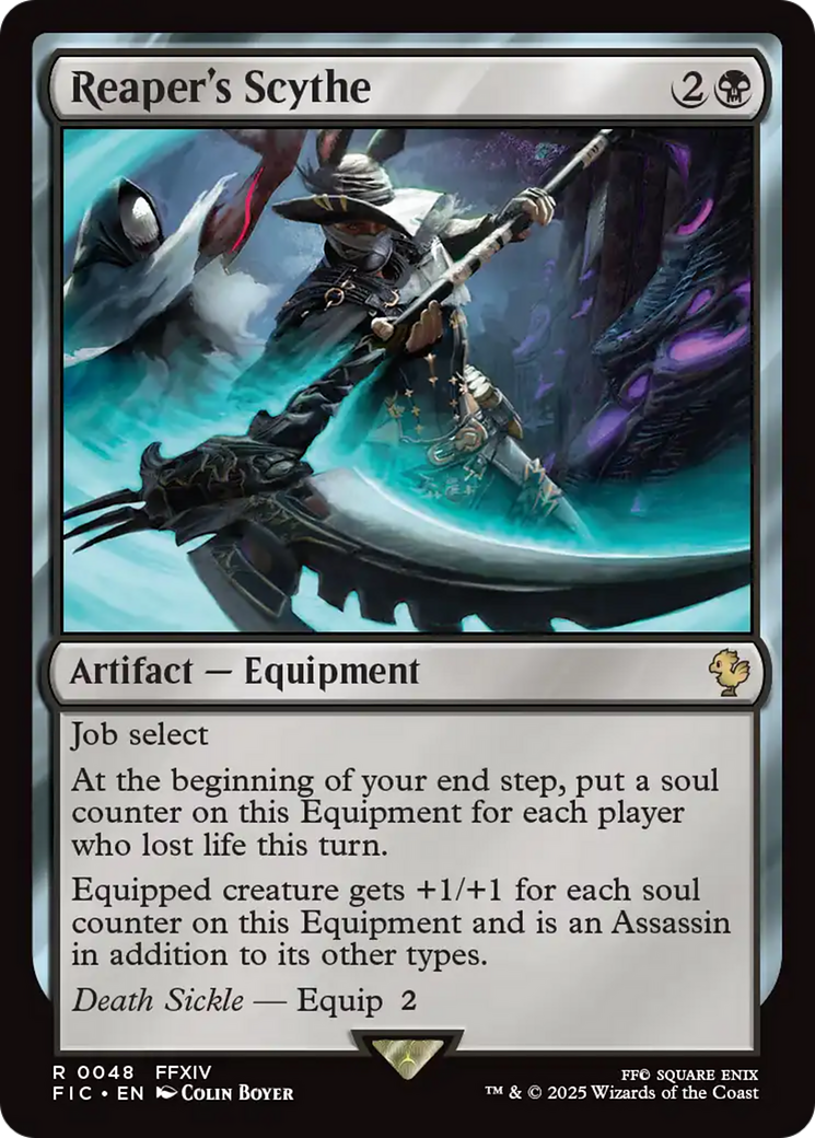 Reaper's Scythe [FINAL FANTASY Commander] | Jomio and Rueliete's Cards and Comics