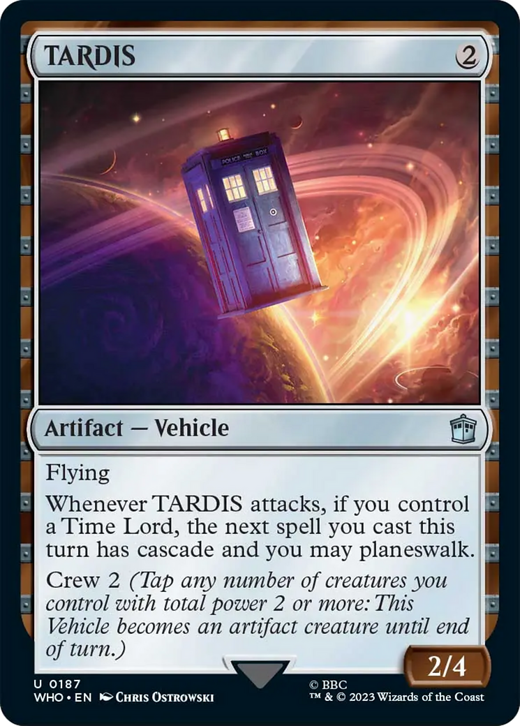 TARDIS [Doctor Who] | Jomio and Rueliete's Cards and Comics