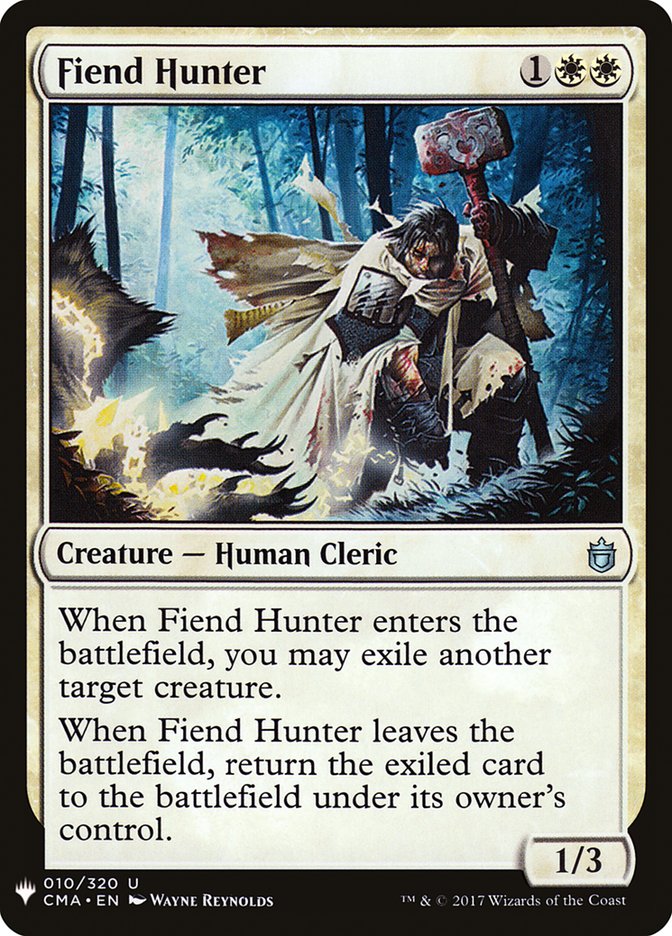 Fiend Hunter [Mystery Booster] | Jomio and Rueliete's Cards and Comics