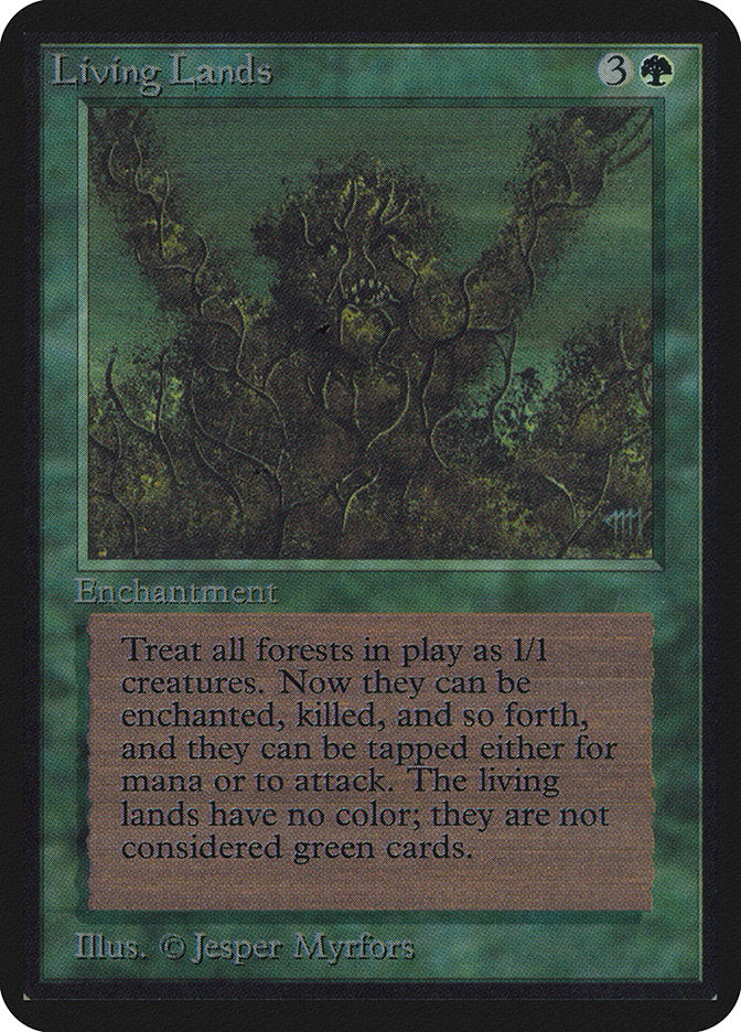 Living Lands [Alpha Edition] | Jomio and Rueliete's Cards and Comics