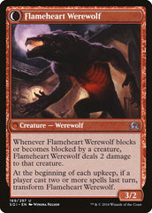 Kessig Forgemaster // Flameheart Werewolf [Shadows over Innistrad] | Jomio and Rueliete's Cards and Comics