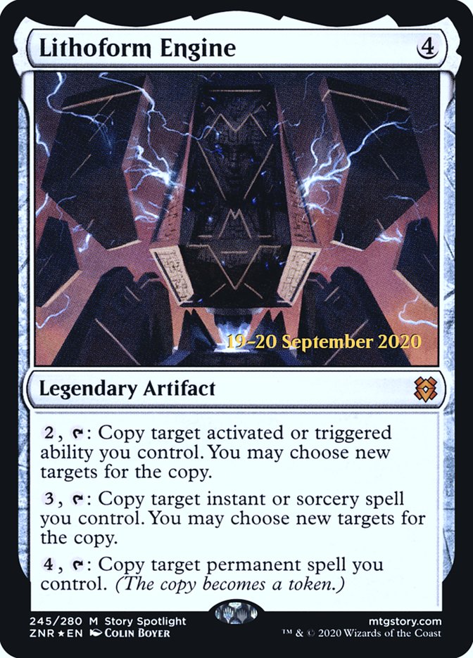 Lithoform Engine [Zendikar Rising Prerelease Promos] | Jomio and Rueliete's Cards and Comics
