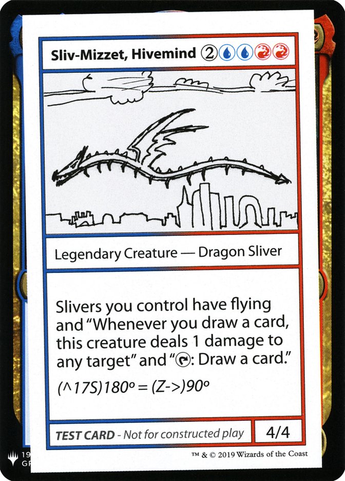 Sliv-Mizzet, Hivemind [Mystery Booster Playtest Cards] | Jomio and Rueliete's Cards and Comics