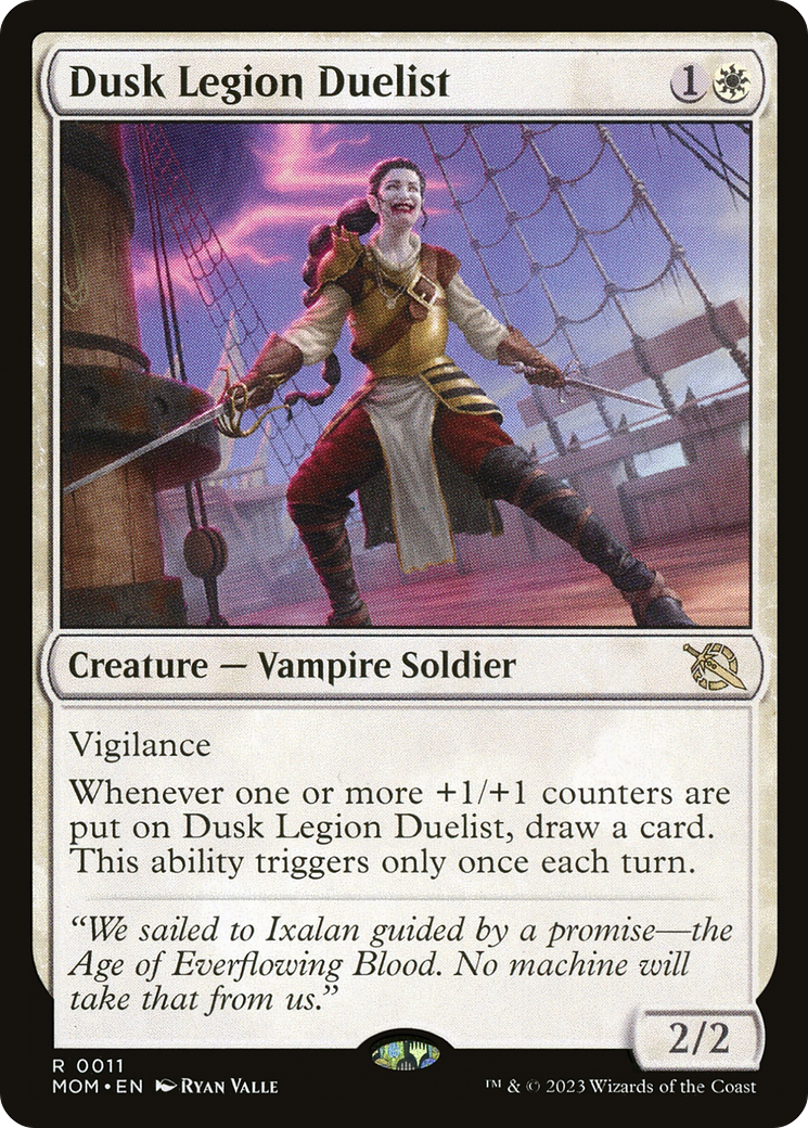 Dusk Legion Duelist [March of the Machine] | Jomio and Rueliete's Cards and Comics
