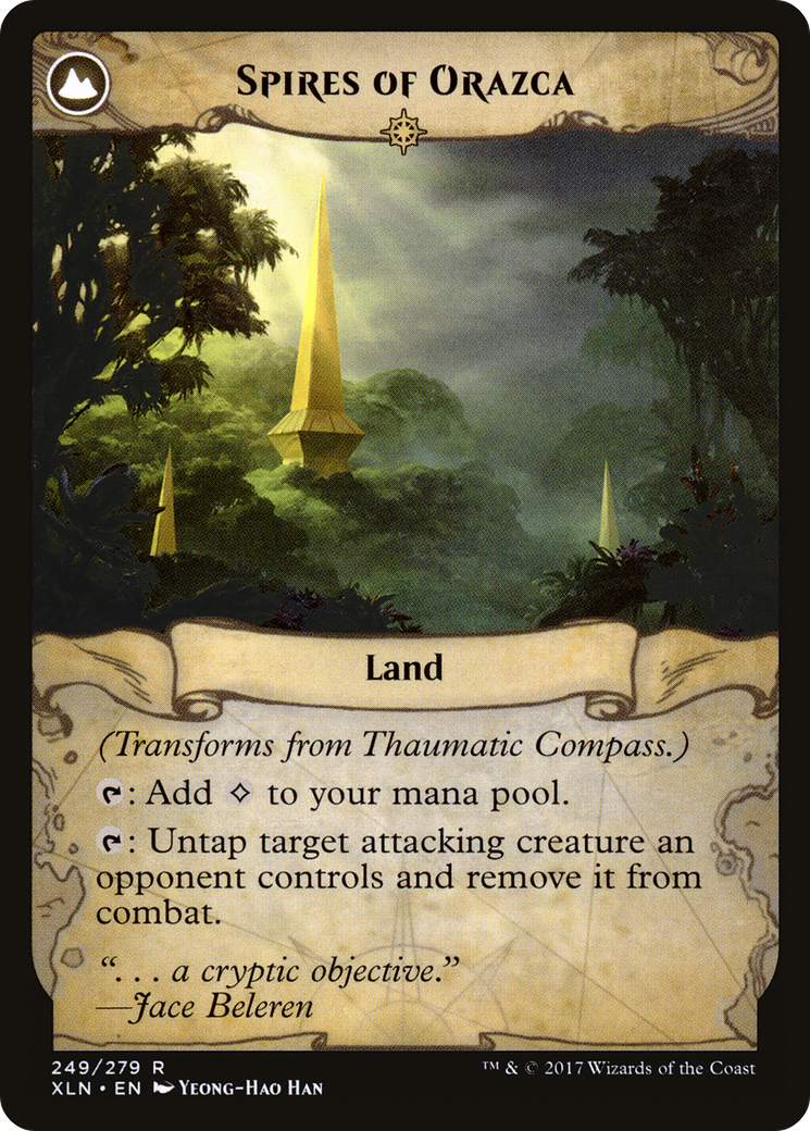 Thaumatic Compass // Spires of Orazca [Secret Lair: From Cute to Brute] | Jomio and Rueliete's Cards and Comics