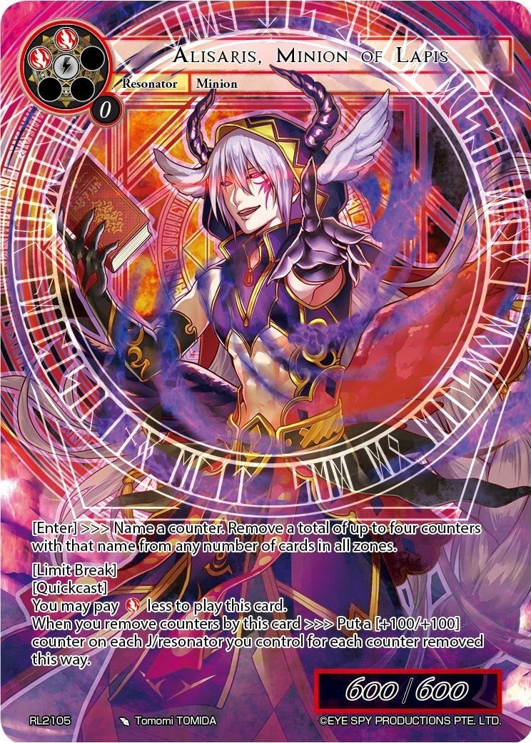 Alisaris, Minion of Lapis (RL2105) [Promo Cards] | Jomio and Rueliete's Cards and Comics