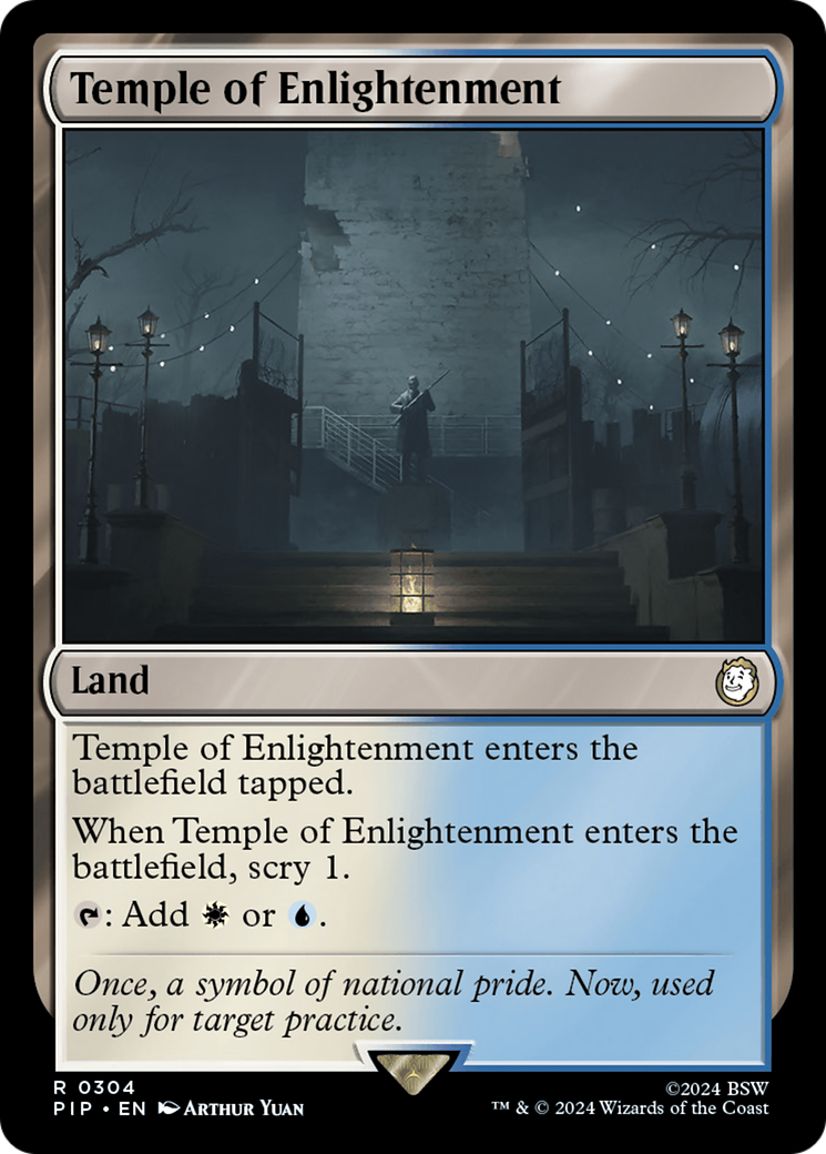 Temple of Enlightenment [Fallout] | Jomio and Rueliete's Cards and Comics