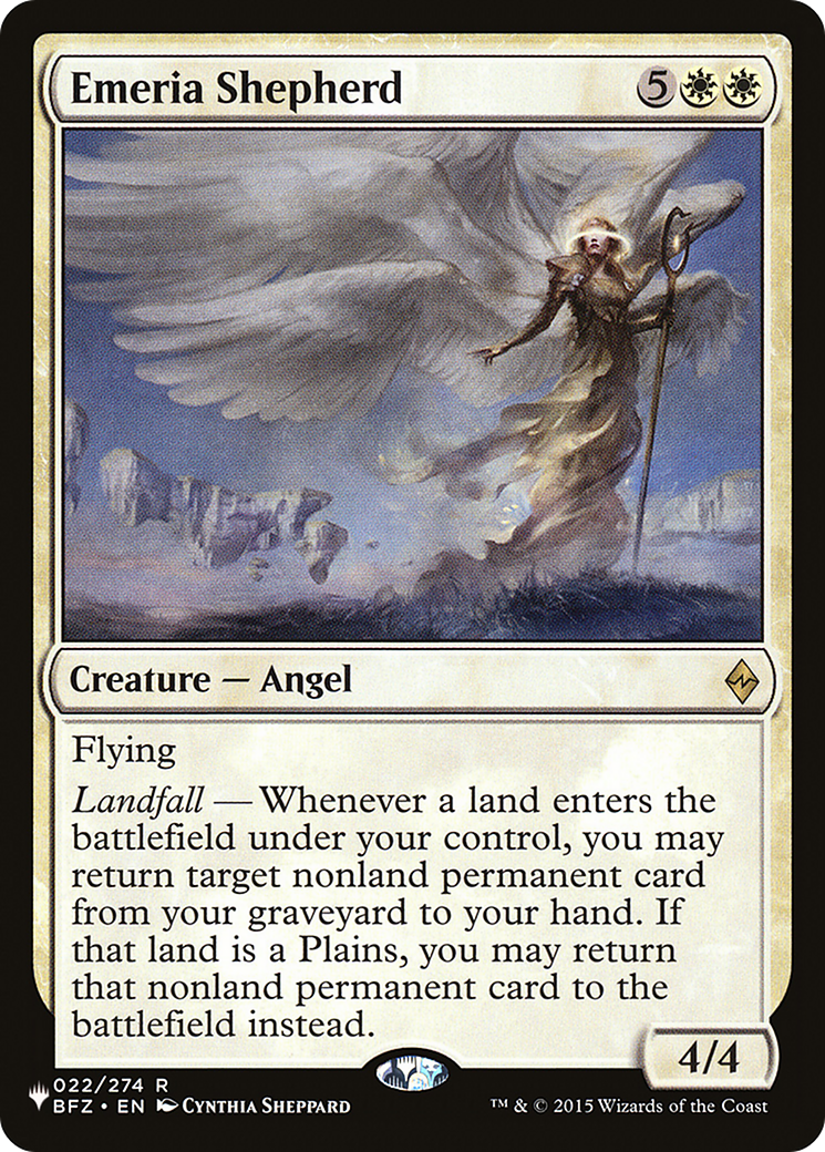 Emeria Shepherd [Secret Lair: Angels] | Jomio and Rueliete's Cards and Comics
