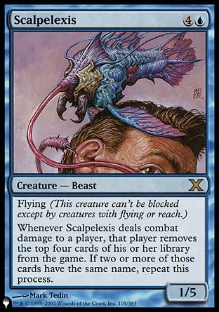Scalpelexis [The List] | Jomio and Rueliete's Cards and Comics