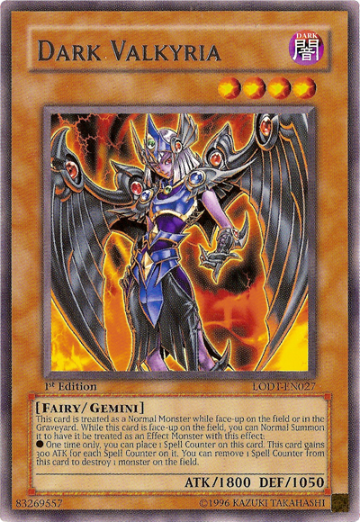 Dark Valkyria [LODT-EN027] Rare | Jomio and Rueliete's Cards and Comics