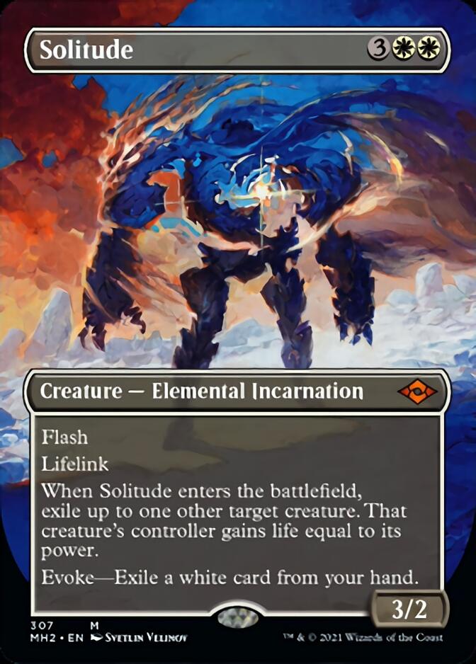 Solitude (Borderless Alternate Art) [Modern Horizons 2] | Jomio and Rueliete's Cards and Comics