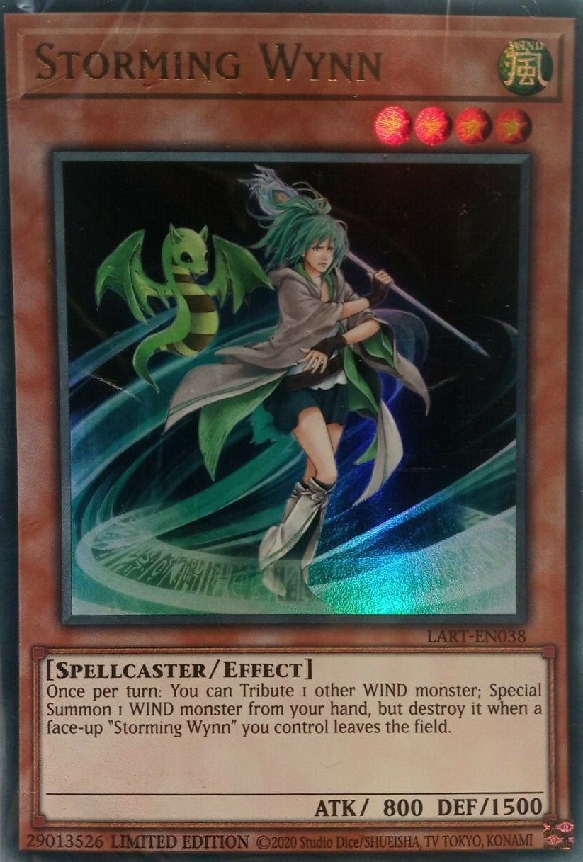 Storming Wynn [LART-EN038] Ultra Rare | Jomio and Rueliete's Cards and Comics