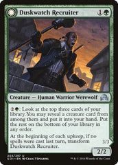 Duskwatch Recruiter // Krallenhorde Howler [Shadows over Innistrad] | Jomio and Rueliete's Cards and Comics
