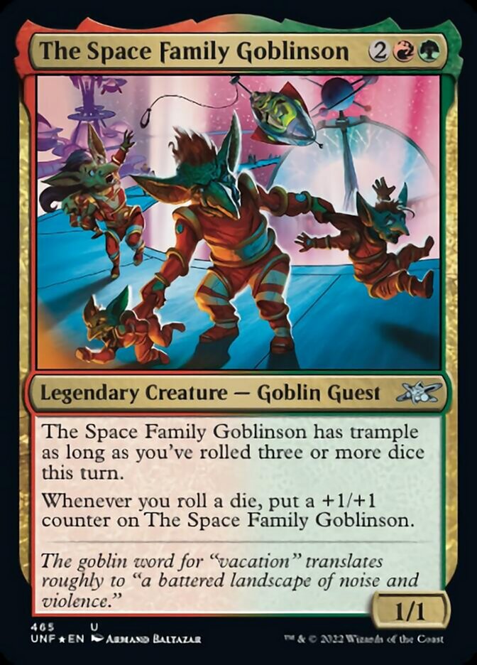 The Space Family Goblinson (Galaxy Foil) [Unfinity] | Jomio and Rueliete's Cards and Comics