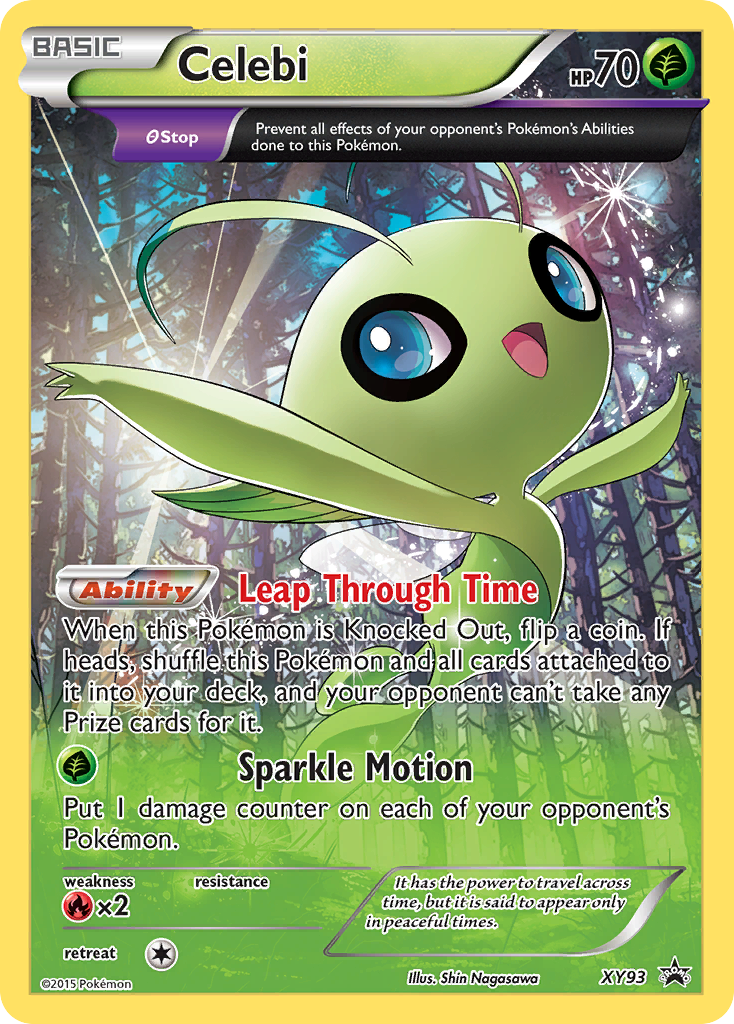 Celebi (XY93) [XY: Black Star Promos] | Jomio and Rueliete's Cards and Comics