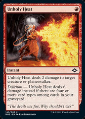 Unholy Heat [Modern Horizons 2] | Jomio and Rueliete's Cards and Comics