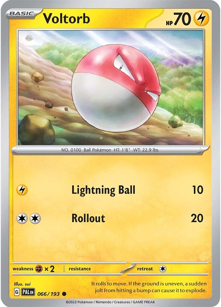 Voltorb (066/193) [Scarlet & Violet: Paldea Evolved] | Jomio and Rueliete's Cards and Comics