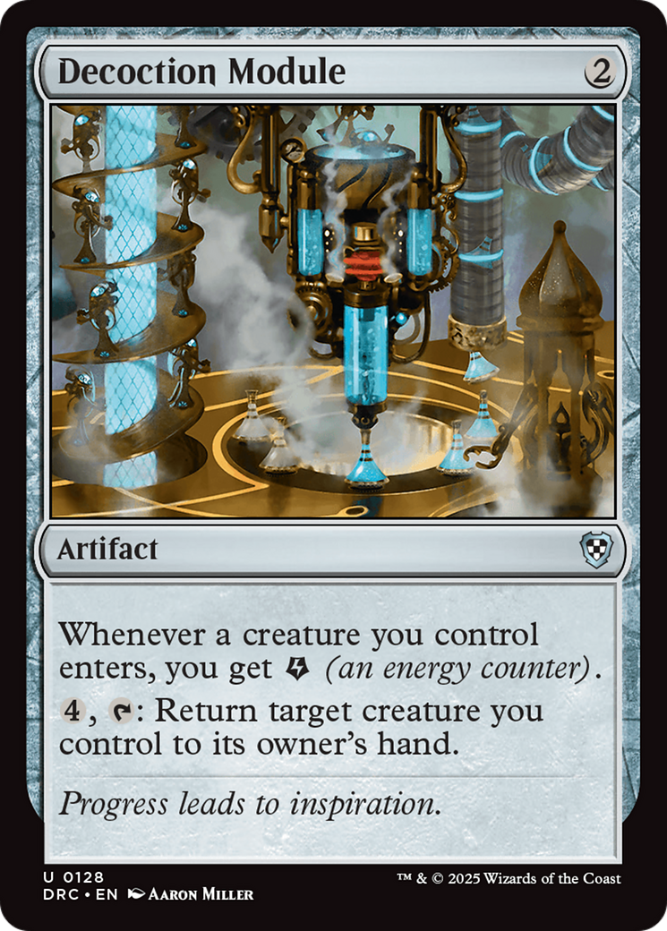 Decoction Module [Aetherdrift Commander] | Jomio and Rueliete's Cards and Comics