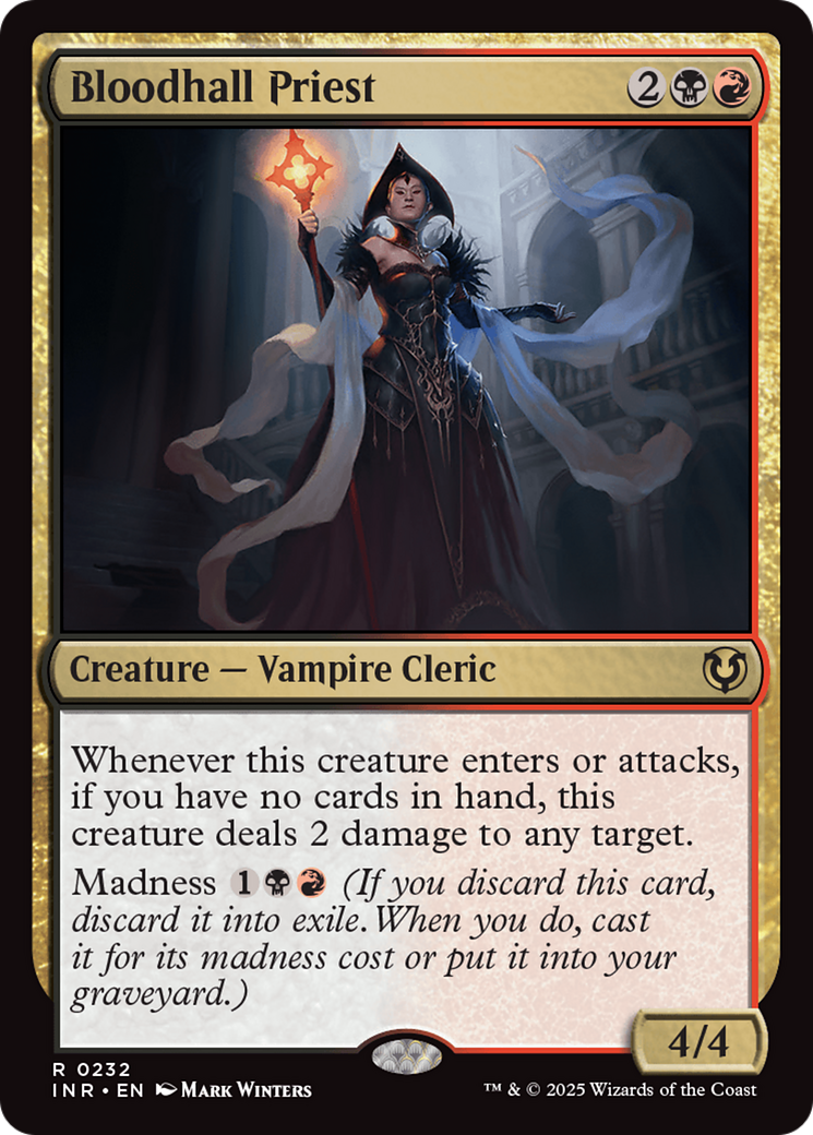 Bloodhall Priest [Innistrad Remastered] | Jomio and Rueliete's Cards and Comics