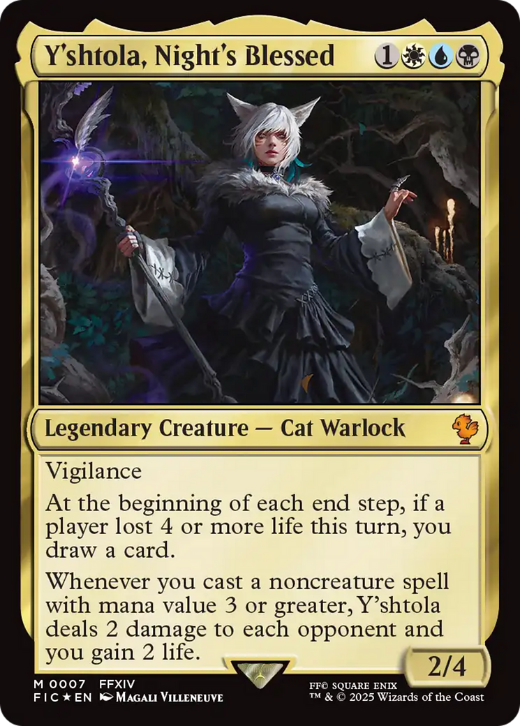 Y'shtola, Night's Blessed [FINAL FANTASY Commander] | Jomio and Rueliete's Cards and Comics