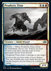 Prophetic Titan (Sketch) [Modern Horizons 2] | Jomio and Rueliete's Cards and Comics