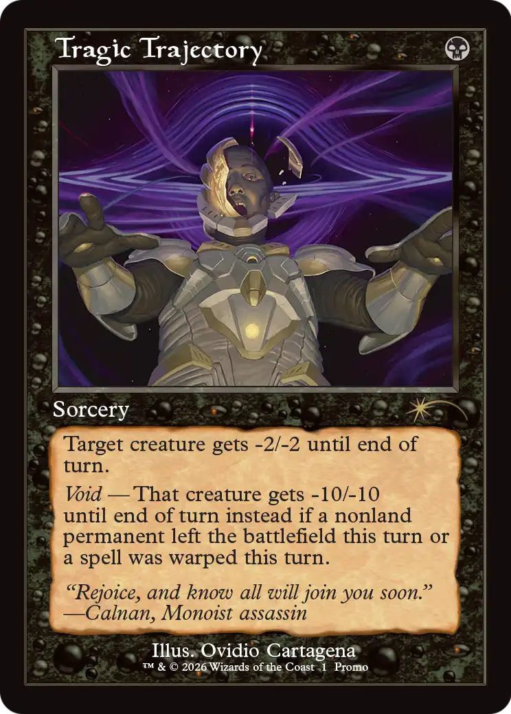 Tragic Trajectory (Retro Frame) [Wizards Play Network 2026] | Jomio and Rueliete's Cards and Comics