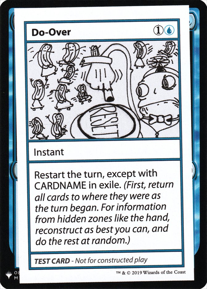 Do-Over [Mystery Booster Playtest Cards] | Jomio and Rueliete's Cards and Comics